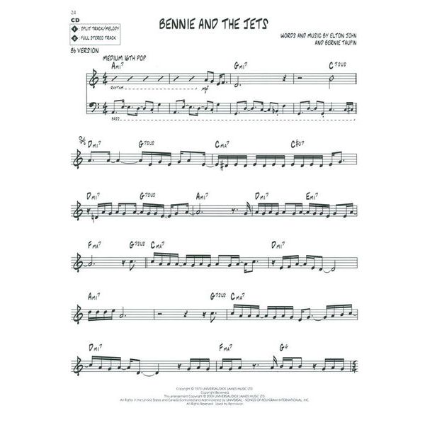 Hal Leonard Jazz Play-Along Elton John