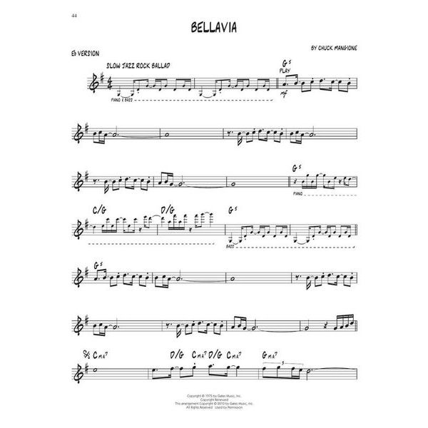 Hal Leonard Jazz Play-Along Chuck Mangione