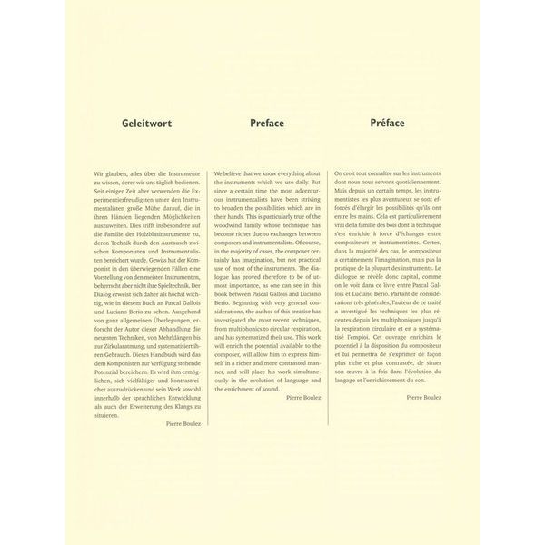 Brenreiter Die Spieltechnik des Fagotts