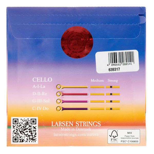 Larsen Aurora Cello C String 4/4 Med.