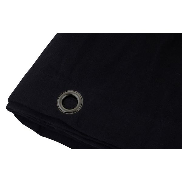 Stairville Curtain 160g/m 3.0x4.0m Bk