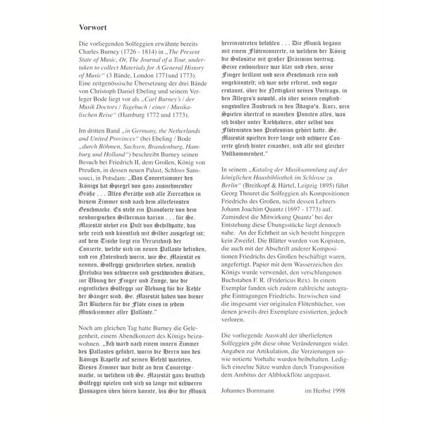 Johannes Bornmann 70 Solfeggien