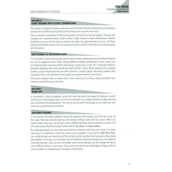 Alfred Music Publishing Anika Nilles Pad Book English