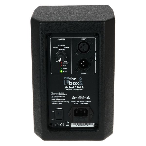 the box pro Achat 104 A