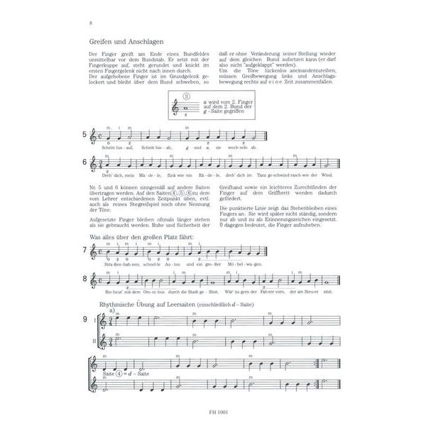 Friedrich Hofmeister Verlag Der Anfangsunterricht im Git.1