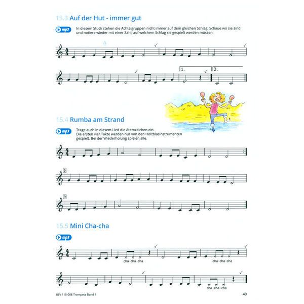 Blser-Schulen-Verlag Gemeinsam Lernen Trumpet 1