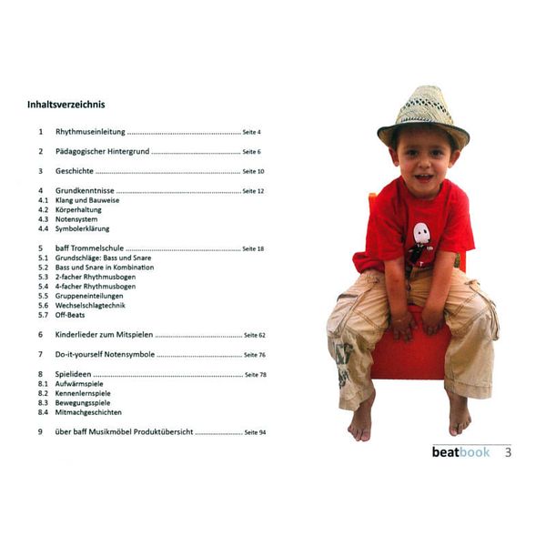 Baff Beatbook Cajon Lehrbuch