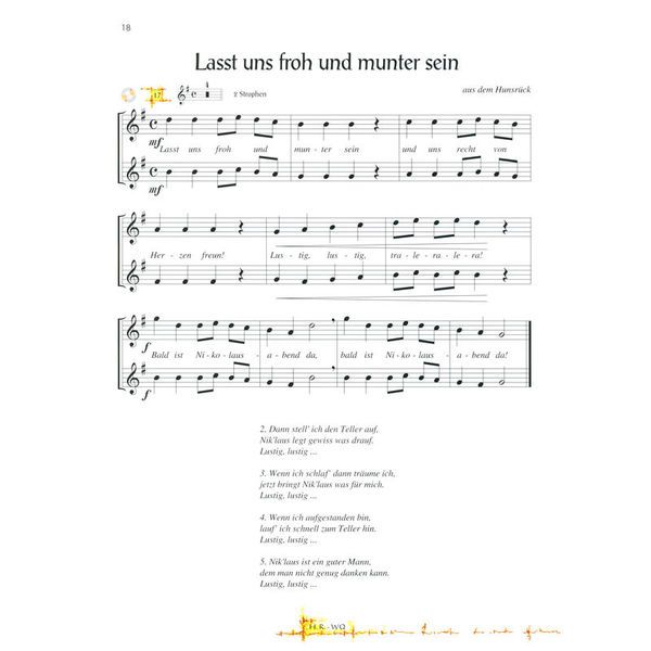 Horst Rapp Verlag Fröhliche Weihnacht Flute