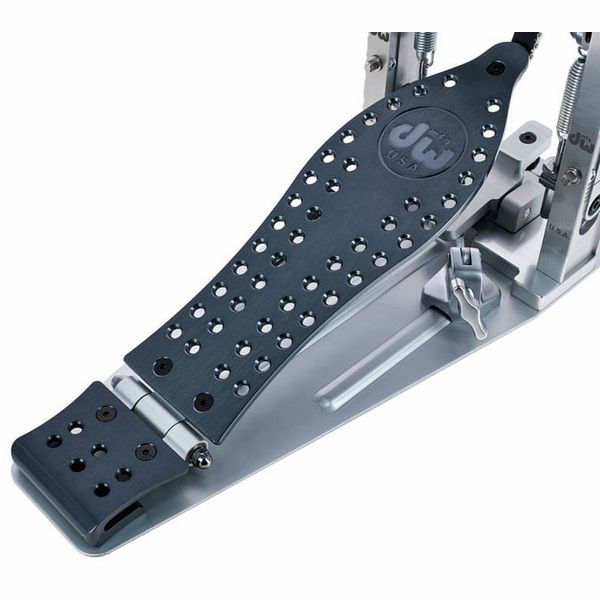 DW MCD Double Pedal Gun Metal