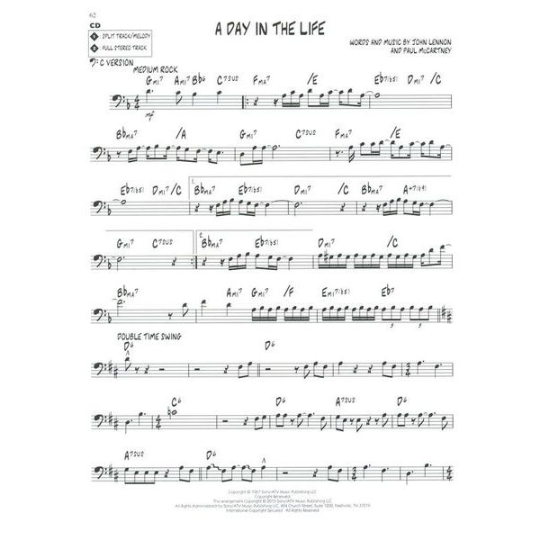 Hal Leonard Jazz Play-Along John Lennon