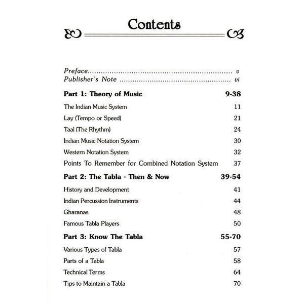 Pankaj Publications Handbook of Tabla