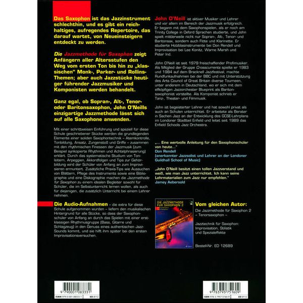 Schott Jazzmethode T-Sax