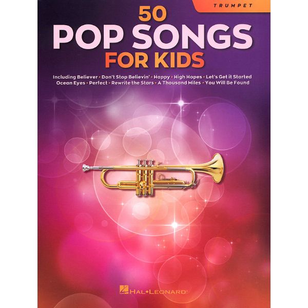 Hal Leonard 50 Pop Songs for Kids Trumpet