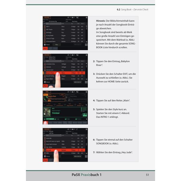 Korg PA-5X Praxisbuch 1