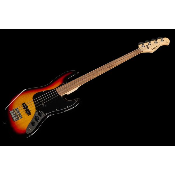 Harley Benton JB-75FL SB Vintage Seri Bundle