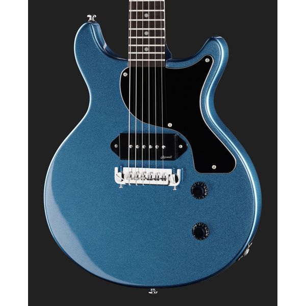 Harley Benton DC-Junior Pelham Blue