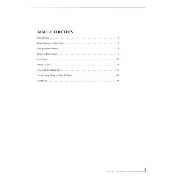 Advance Music Ultimate Play-Along For Jazz