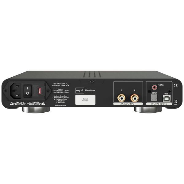 SPL Phonitor se & DAC768xs Silver