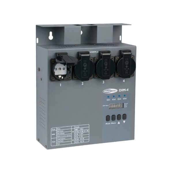 Showtec DIM-4 4-Ch. Dimmer/Switcher