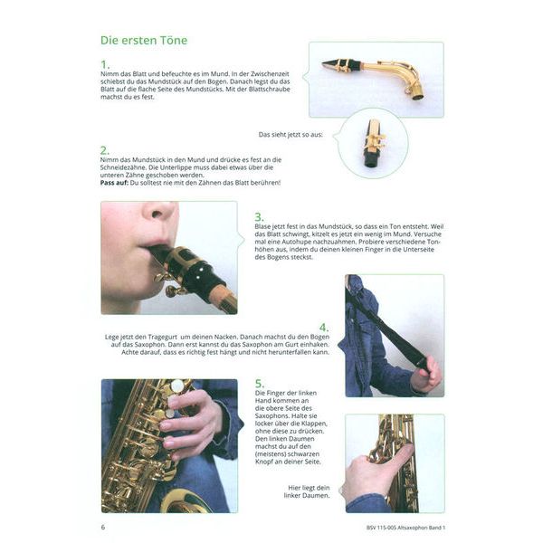 Blser-Schulen-Verlag Gemeinsam Lernen 1 A-Sax