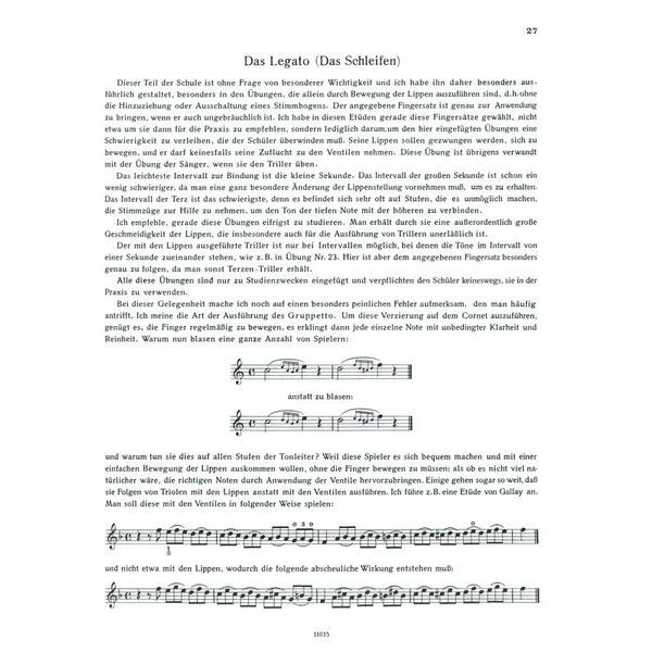 Friedrich Hofmeister Verlag Arban Schule für Trompete