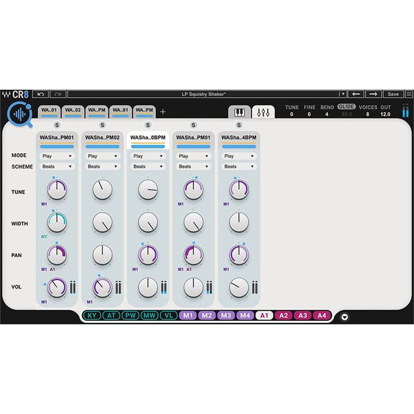 Waves CR8 Creative Sampler