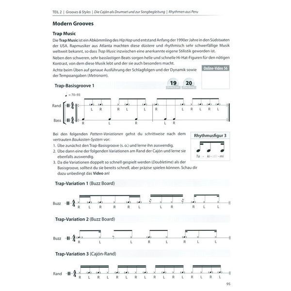 Alfred Music Publishing Cajon Book German
