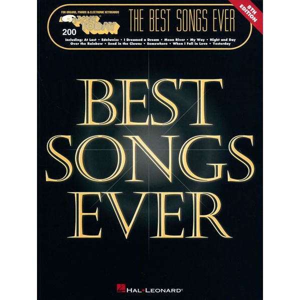 Hal Leonard The Best Songs Ever