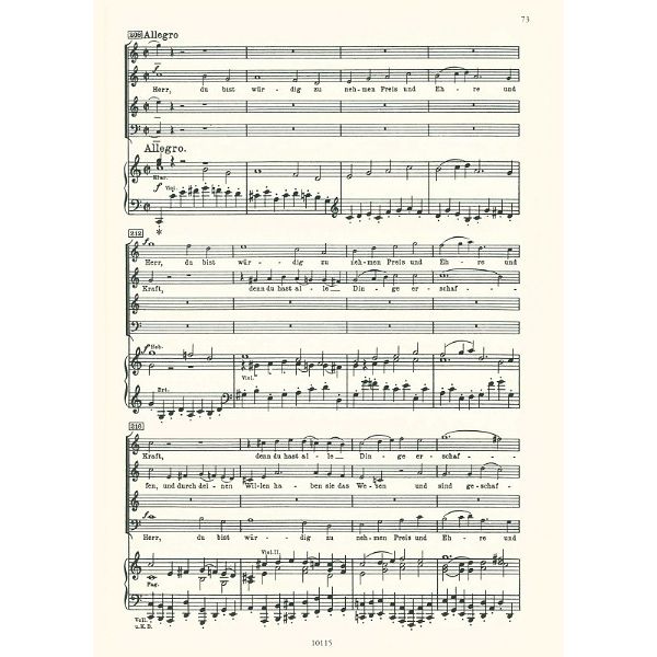 Edition Peters Brahms Ein deutsches Requiem