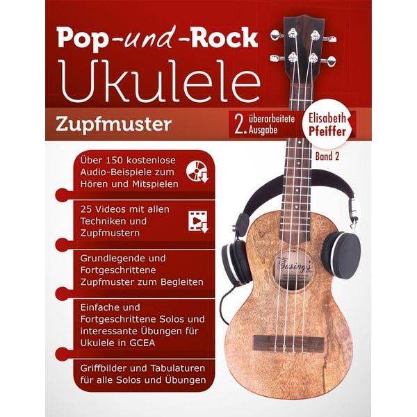 Elisabeth Pfeiffer  Pop- und Rock Ukulele Zupf