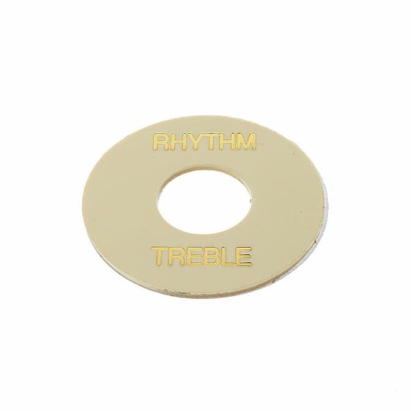 Harley Benton  Parts Switch Name Plate creme