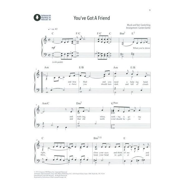 Schott Pop Piano Playlist 1