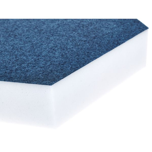 t.akustik Hexagon Melamine Light Blue 50