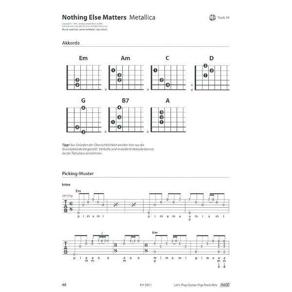 Hage Musikverlag Let's Play Guitar Pop Rock Hit