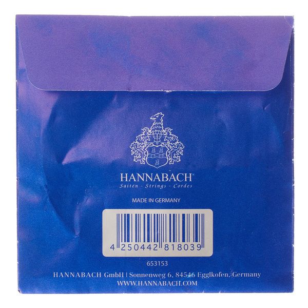 Hannabach Excl. High Tension G Titanyl