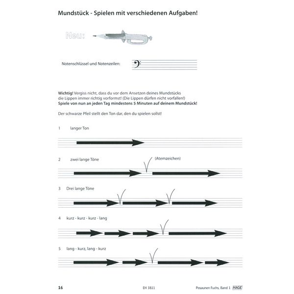 Hage Musikverlag Posaunen Fuchs 1