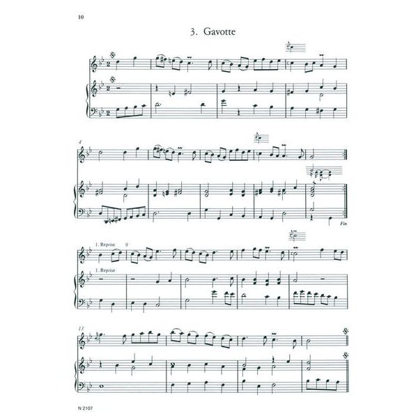 Heinrichshofen Verlag Rameau Spielstücke Blockflöte