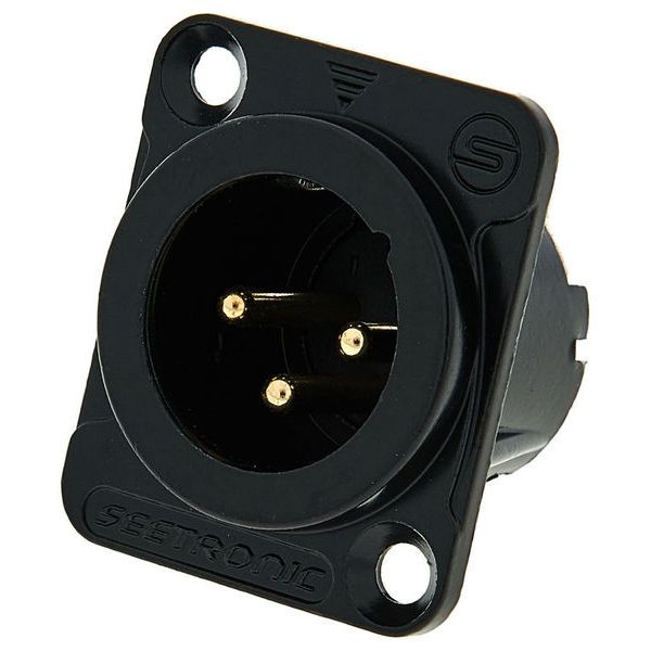 Seetronic MJ3F2C-BG 3pin XLR black