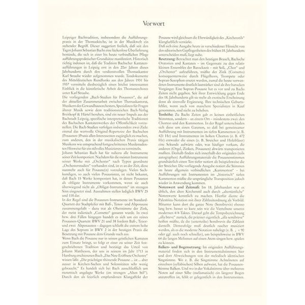 Breitkopf & Hrtel Bach Studien Trombone
