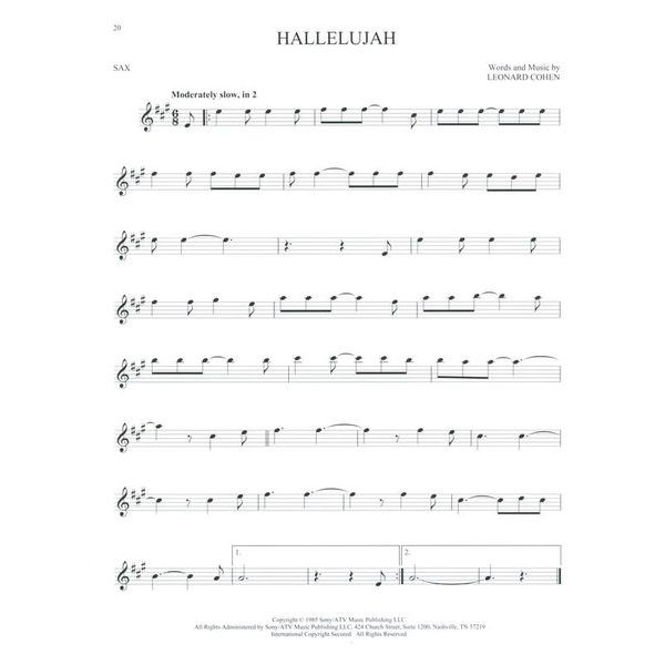 Hal Leonard 50 Songs You Should Sax.