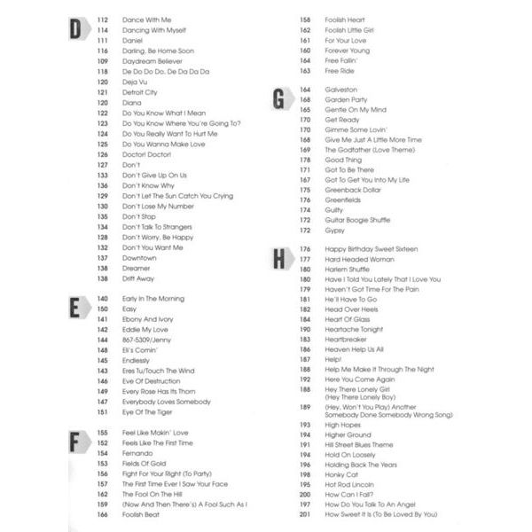 Hal Leonard Ultimate Rock Pop Fake Book