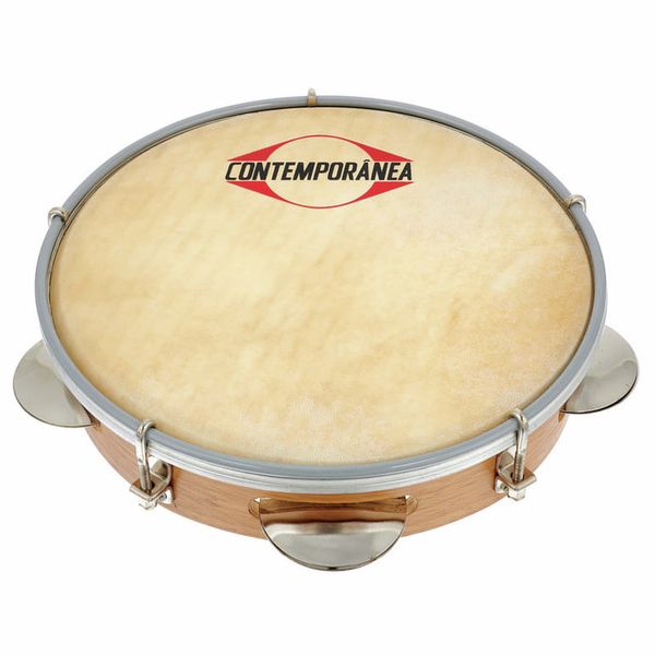 Contemporanea 08" Pandeiro Wood Real Skin