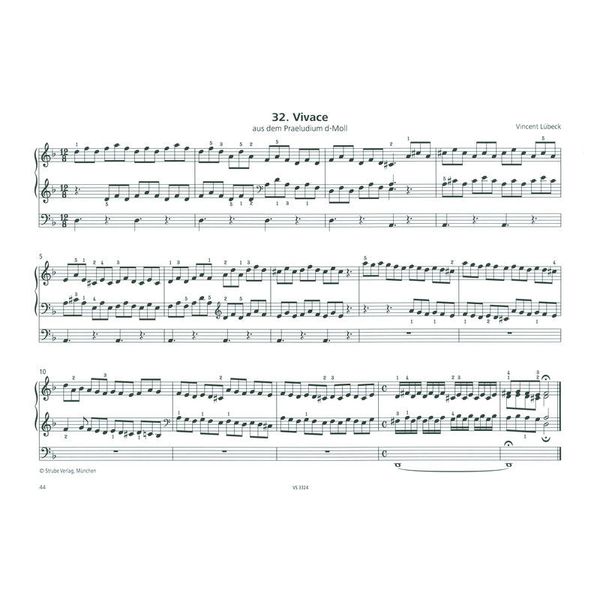 Strube Verlag Leichte freie Orgelstücke