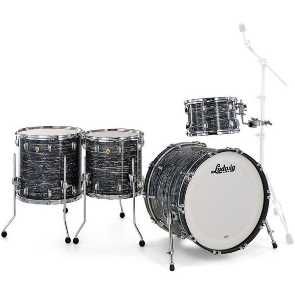 Ludwig Classic Maple 4pcs V. Black Oy