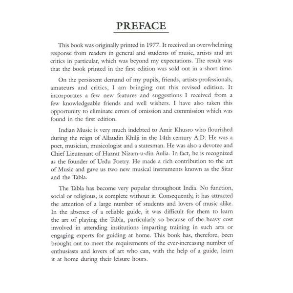 Pankaj Publications Learn to Play Tabla & Handbook