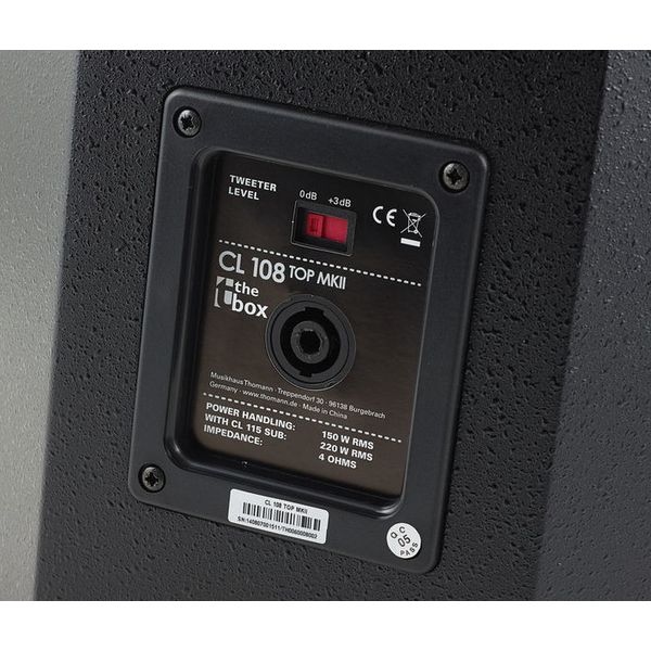 the box CL 108/115MKII Basis Bundle