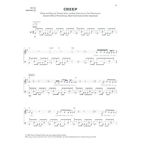 Faber Music Radiohead Drums Play-Along