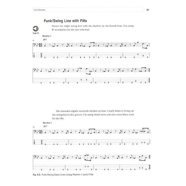 Berklee Press Funk Bass Fills