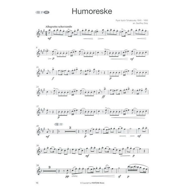 Fentone Music From Bach To Ravel A-Sax