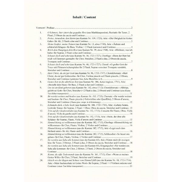 Friedrich Hofmeister Verlag Bachstudien Altblockflöte